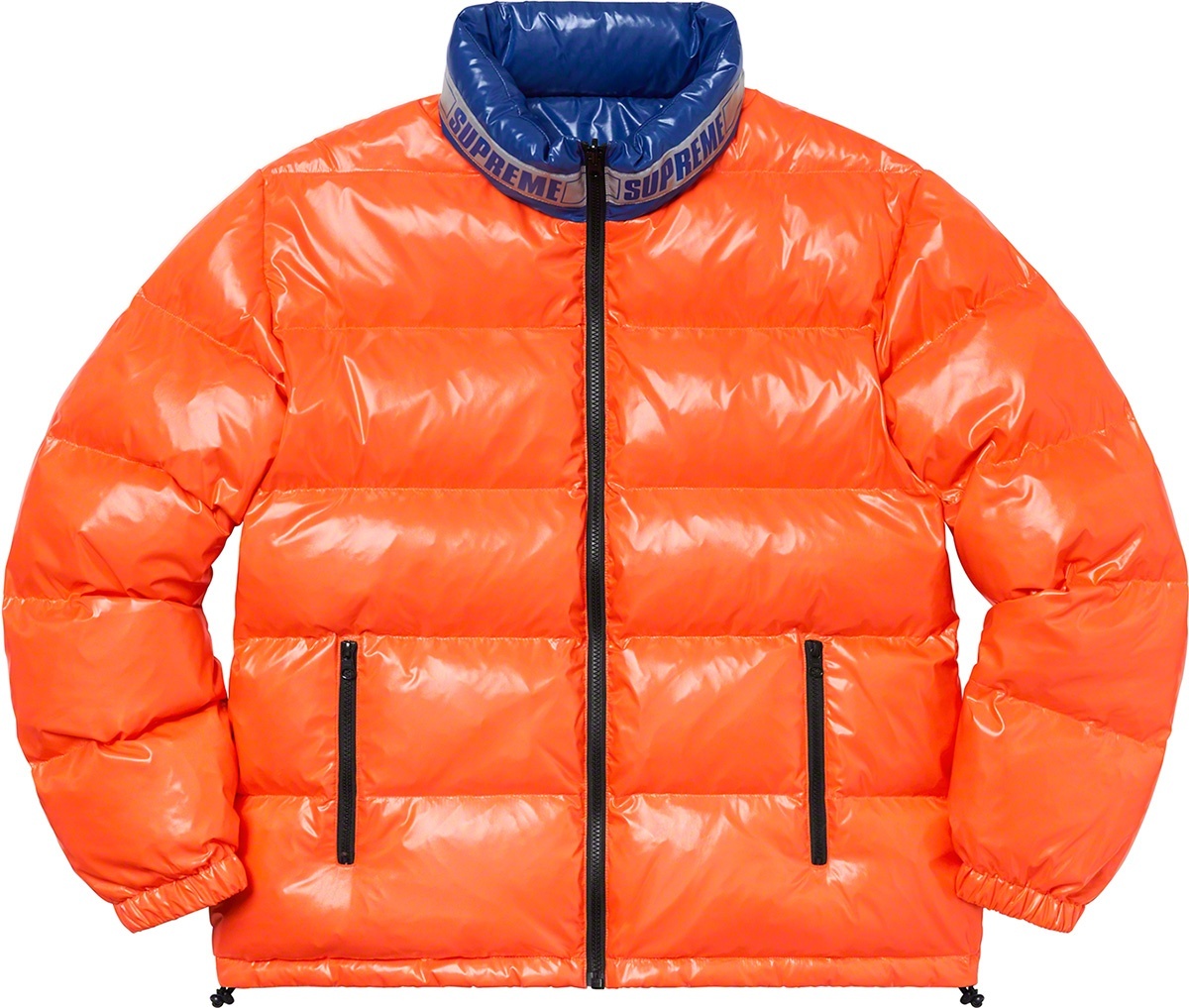 Shiny Reversible Puffy Jacket view 12